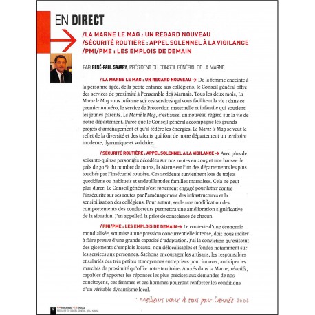 LE MARNE LE MAG |Premier Numéro