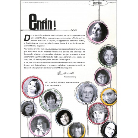 entre ARTistes magazine |Premier Numéro