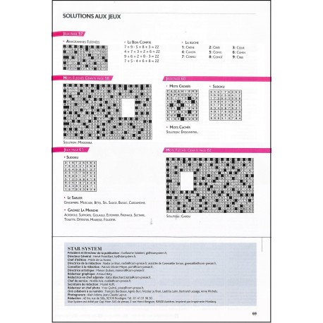 STAR SYSTEM |Premier Numéro