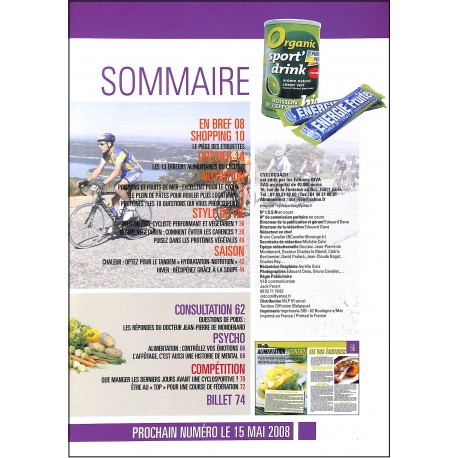 CYCLO COACH |Premier Numéro