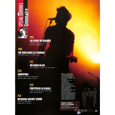 ROCK LIVE |Premier Numéro