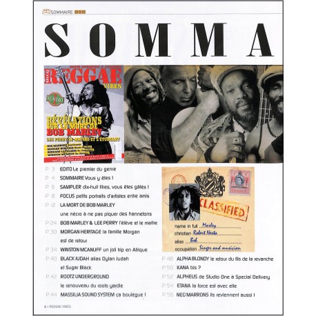 REGGAE VIBES |Premier Numéro