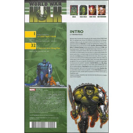 WORLD WAR HULK |Premier Numéro