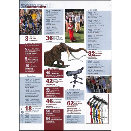 TIR À L'ARC MAGAZINE |Premier Numéro