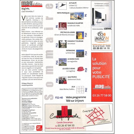 LE MAG'INFO |Premier Numéro
