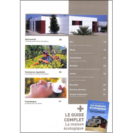 MAISON & ENVIRONNEMENT |Premier Numéro