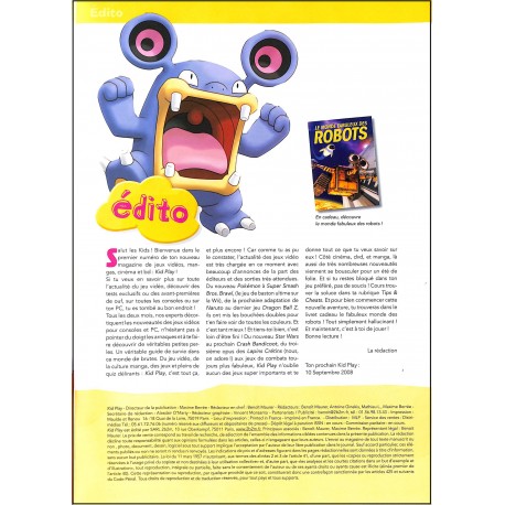 KID PLAY |Premier Numéro