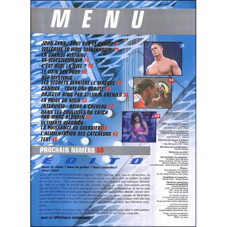 GENERATION CATCH |Premier Numéro