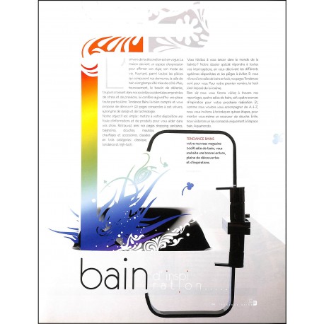 TENDANCE BAINS |Premier Numéro
