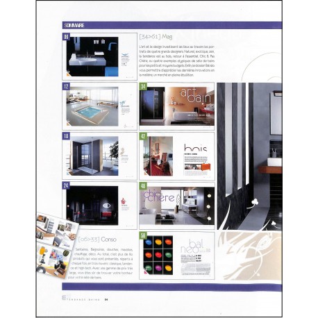 TENDANCE BAINS |Premier Numéro