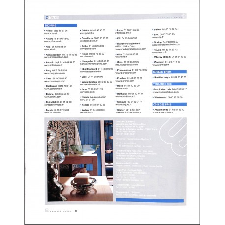 TENDANCE BAINS |Premier Numéro
