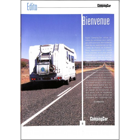 ESPRIT CAMPING-CAR |Premier Numéro