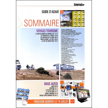 ESPRIT CAMPING-CAR |Premier Numéro