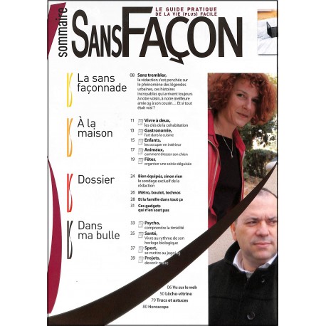 SANS FAÇON |Premier Numéro