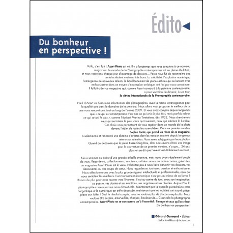 AZART PHOTO |Premier Numéro