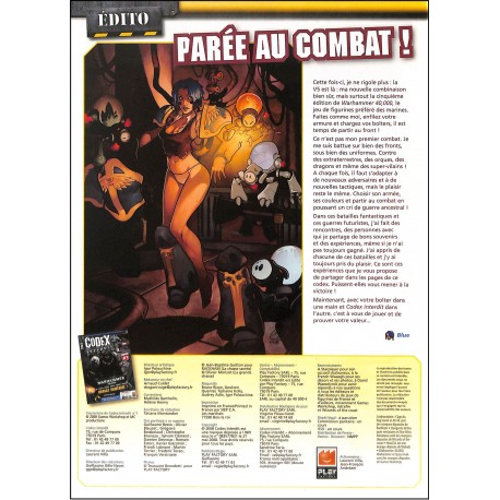 CODEX INTERDIT |Premier Numéro