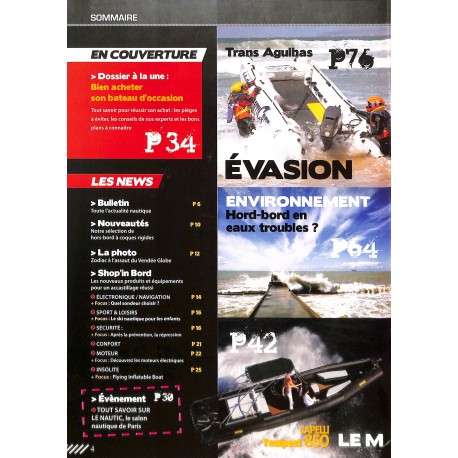 LA PASSION DU HORS-BORD PNEUMATIQUE |Premier Numéro