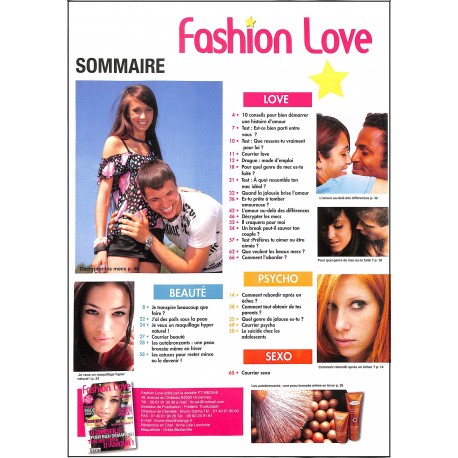 FASHION LOVE |Premier Numéro