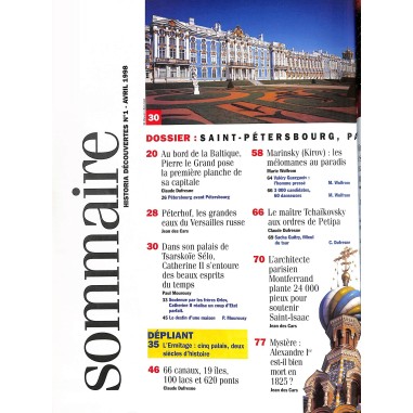 Historia Découvertes |Premier Numéro