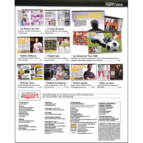 LES DESSOUS DU SPORT |Premier Numéro