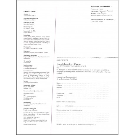 CAUSETTE |Premier Numéro