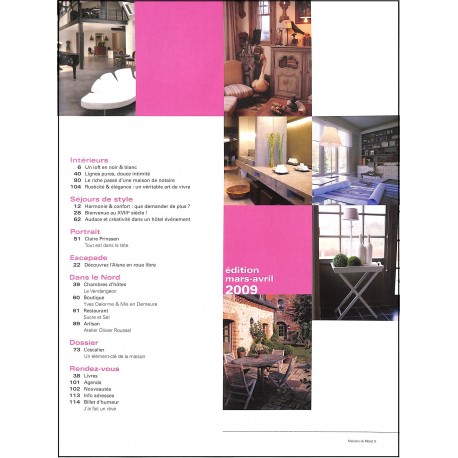 MAISONS DU NORD |Premier Numéro