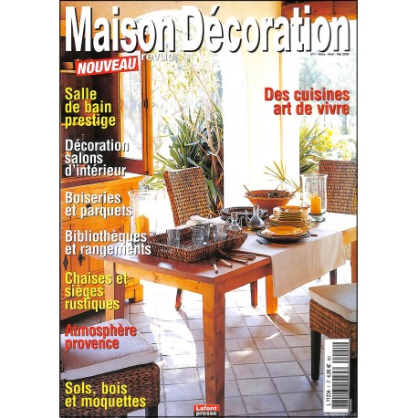 MAISON REVUE DÉCORATION |Premier Numéro