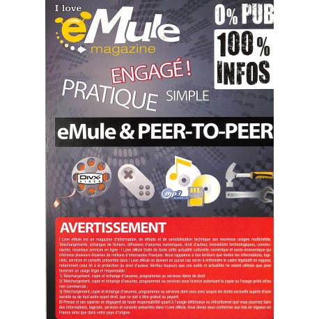I LOVE EMULE |Premier Numéro