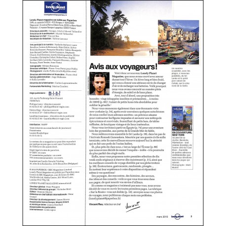 LONELY PLANET MAGAZINE |Premier Numéro
