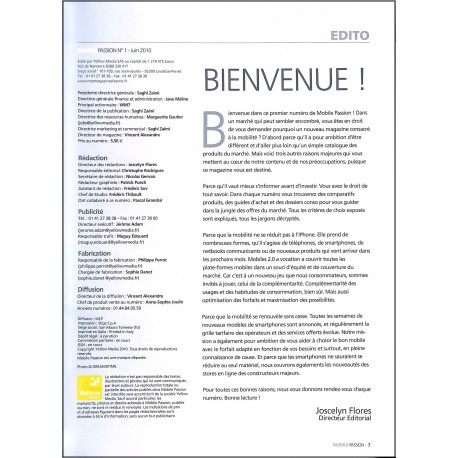 MOBILE PASSION |Premier Numéro