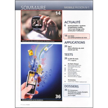 MOBILE PASSION |Premier Numéro