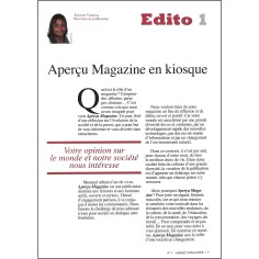 APERÇU MAGAZINE |Premier Numéro 2
