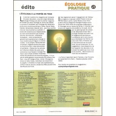 ÉCOLOGIE PRATIQUE |Premier Numéro 2