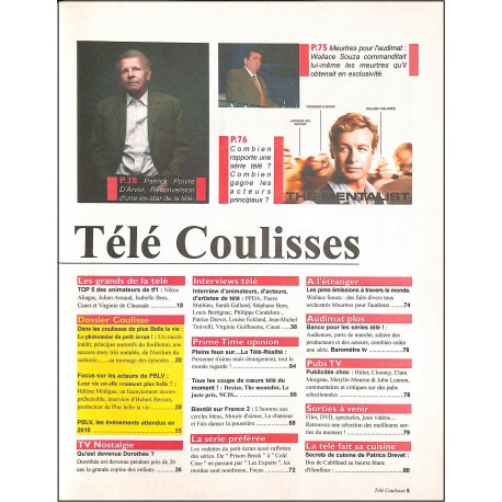 TÉLÉ COULISSES |Premier Numéro