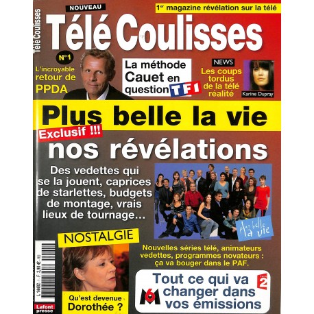 TÉLÉ COULISSES |Premier Numéro