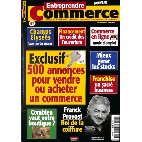 ENTREPRENDRE COMMERCE |Premier Numéro