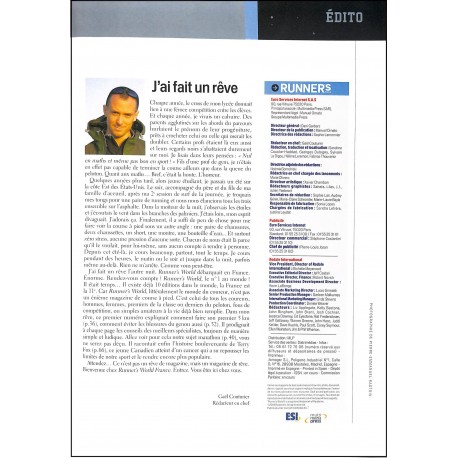 RUNNER'S WORLD |Premier Numéro