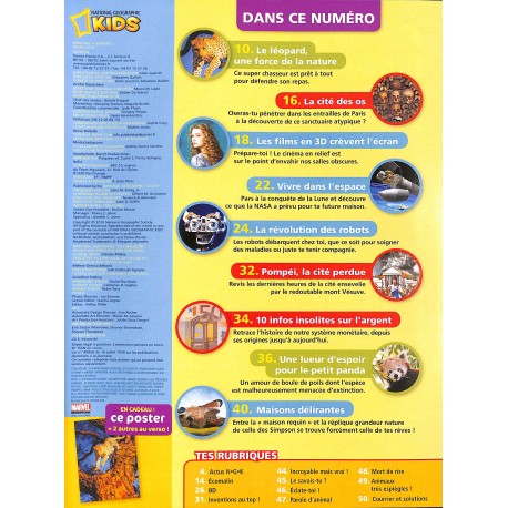 NATIONAL GEOGRAPHIC KIDS |Premier Numéro