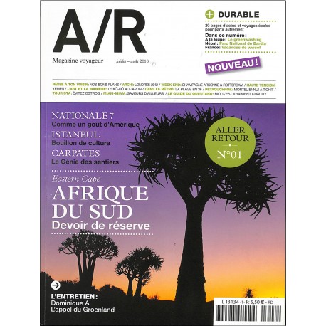 A/R MAGAZINE VOYAGEUR |Premier Numéro