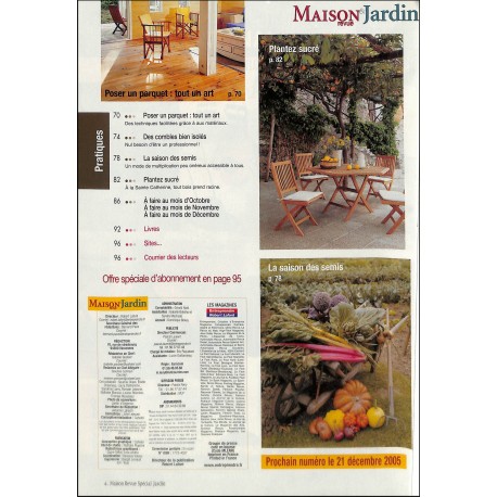 Maison & Jardin revue |Premier Numéro
