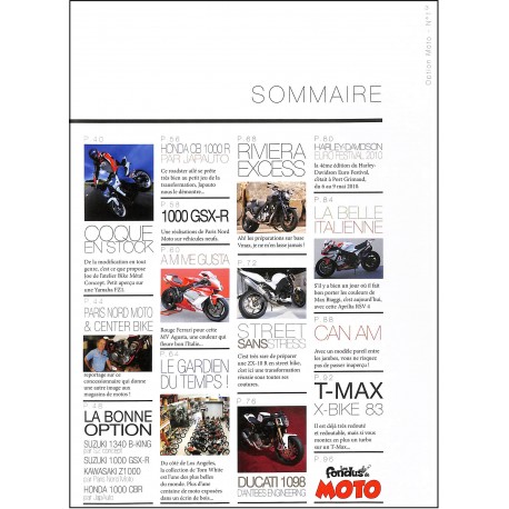 OPTION MOTO |Premier Numéro