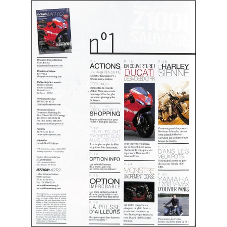 OPTION MOTO |Premier Numéro