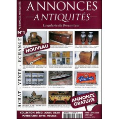 ANNONCES ANTIQUITÉS |Premier Numéro