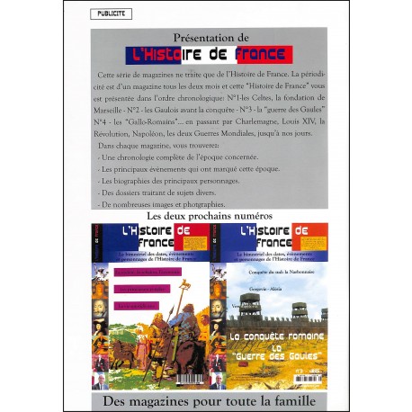 L'HISTOIRE DE FRANCE |Premier Numéro