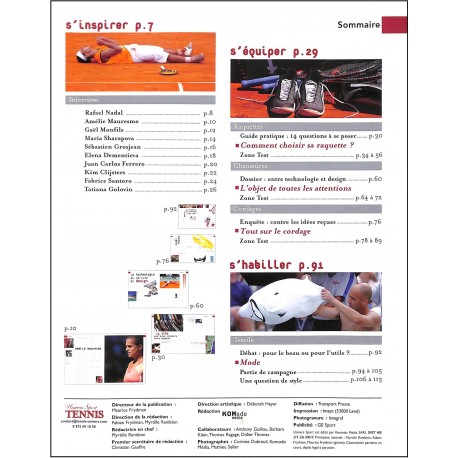 UNIVERS SPORT TENNIS |Premier Numéro