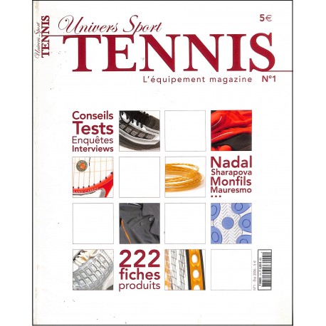 UNIVERS SPORT TENNIS |Premier Numéro