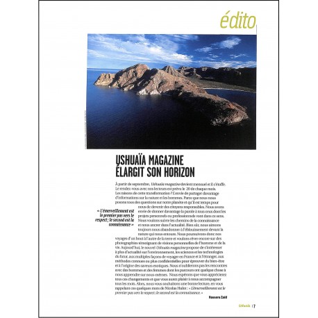 USHUAÏA MAGAZINE |Premier Numéro