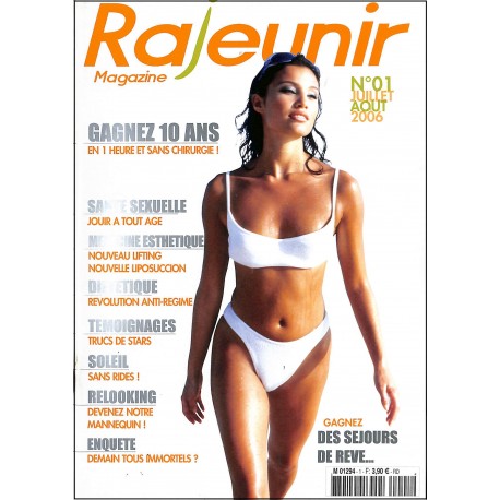 RAJEUNIR MAGAZINE |Premier Numéro