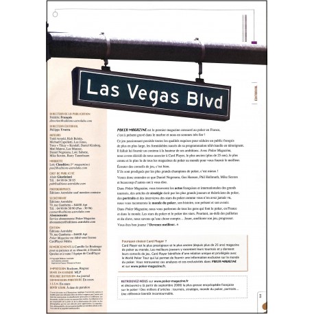 POKER MAGAZINE |Premier Numéro