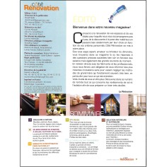 CÔTÉ RÉNOVATION |Premier Numéro 2
